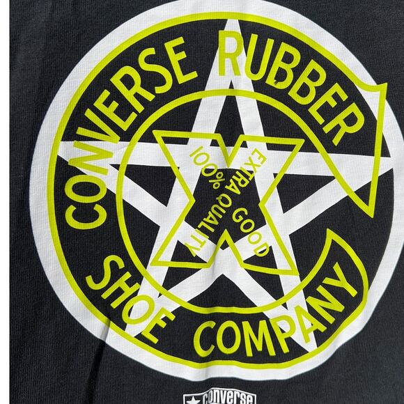 Converse Neighborhood  NBHDCNS Rubber shoe black shirt Size Large - Picture 4 of 7